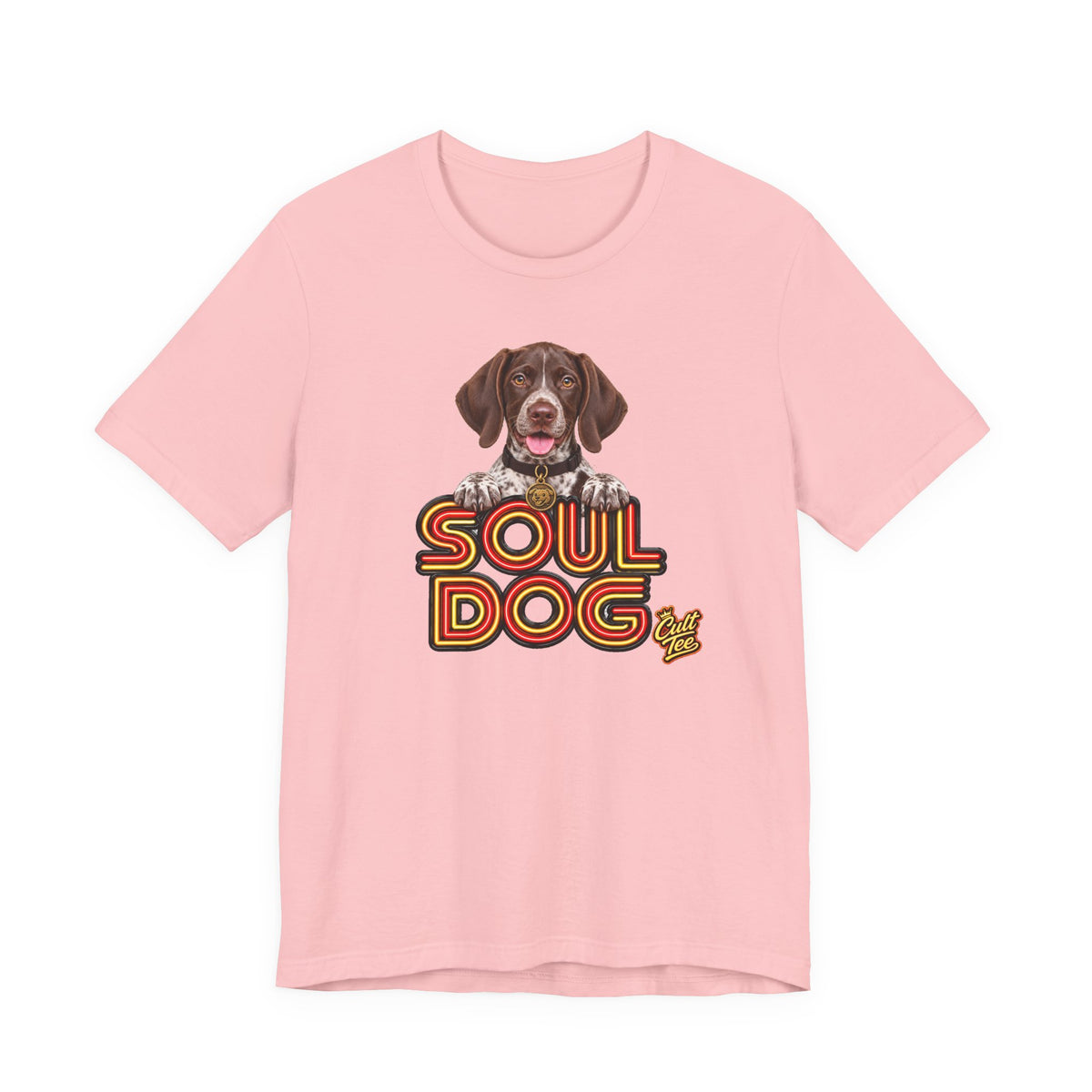 Soul Dog German Shorthaired Pointer Puppy — Unisex Graphic Dog Lover T-Shirt