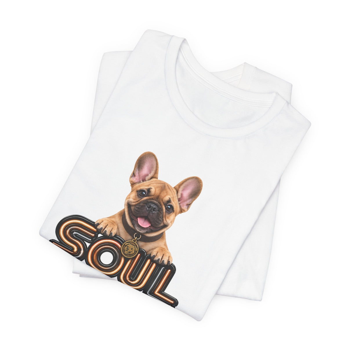 Soul Dog French Bulldog Puppy — Unisex T-Shirt