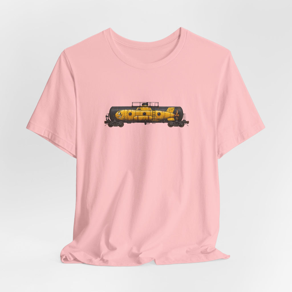Yellow Submarine Tanker Train Tee — Unisex T-Shirt