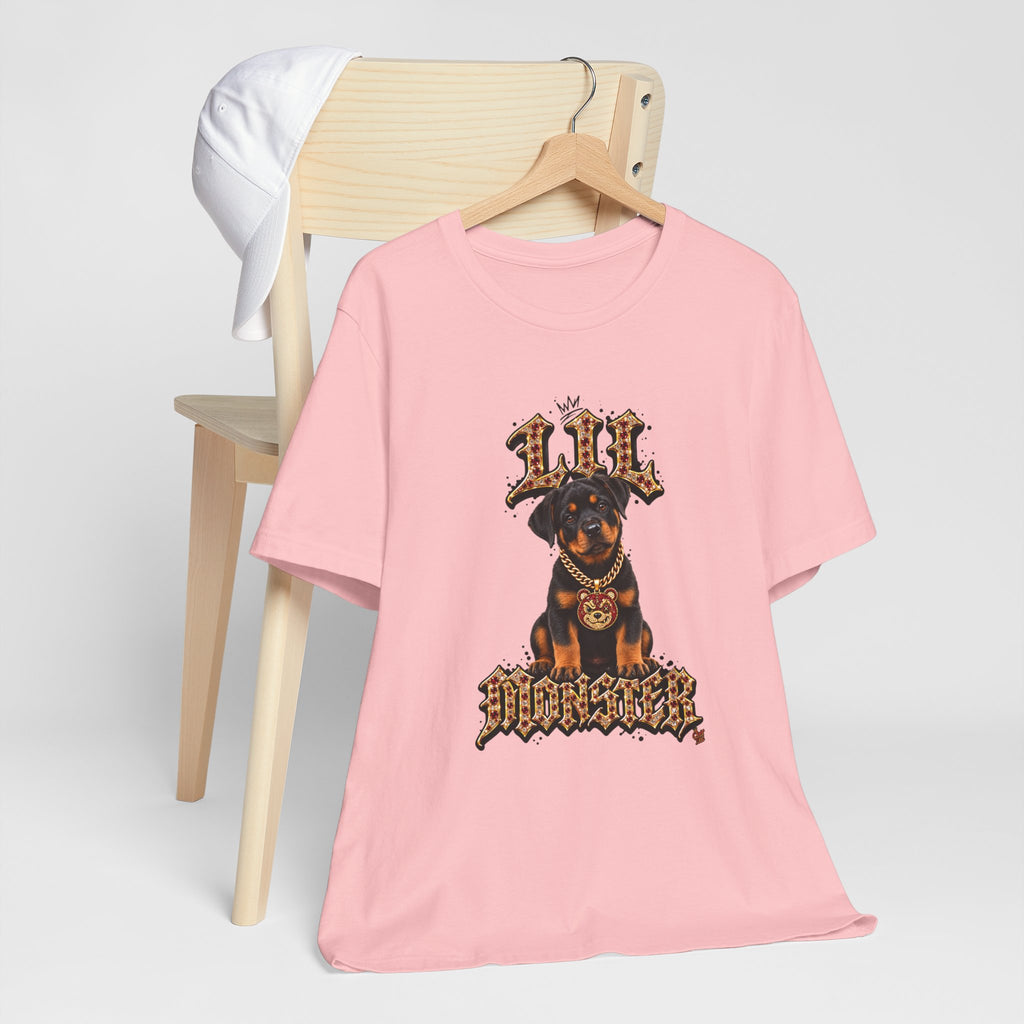 Rottweiler Puppy ‘Lil Monster’  Tee — Unisex Graphic T-Shirt