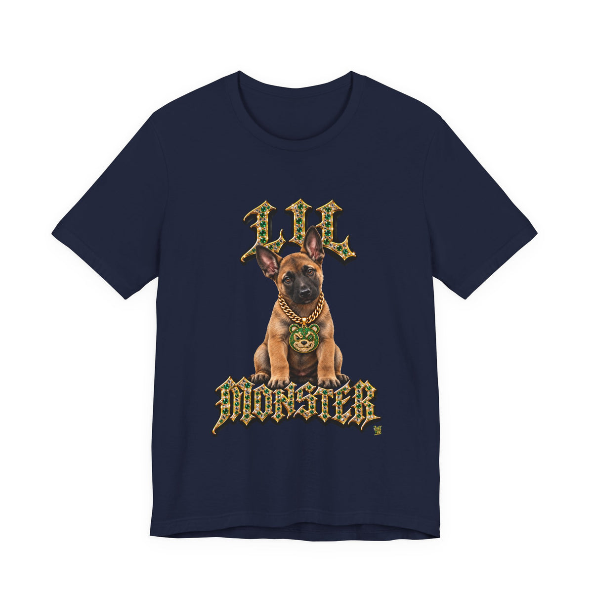 Malinois Puppy 'Lil Monster' T-Shirt — Unisex Graphic T-Shirt