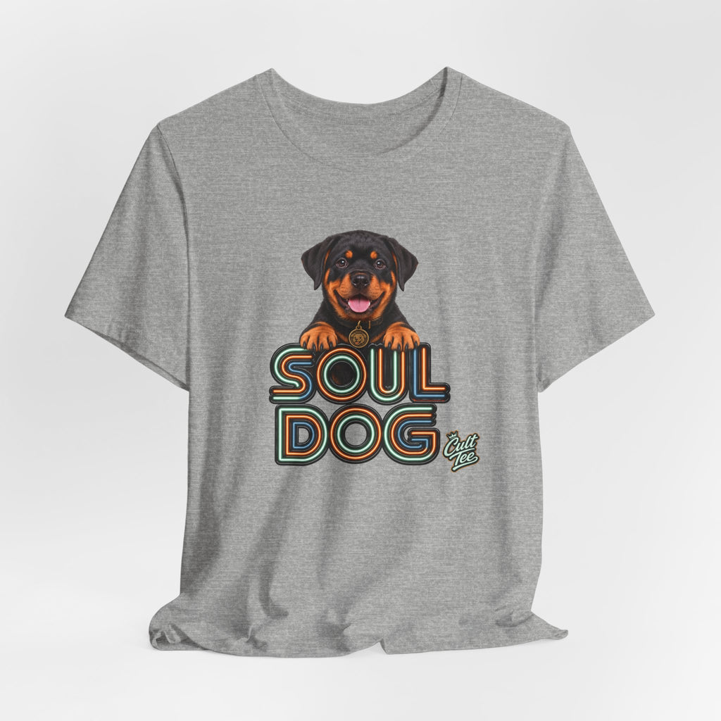 Soul Dog Rottweiler Puppy T-Shirt — Unisex Graphic Tee
