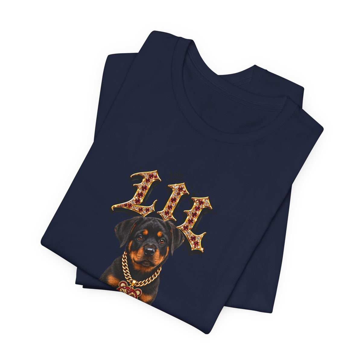 Rottweiler Puppy ‘Lil Monster’  Tee — Unisex Graphic T-Shirt