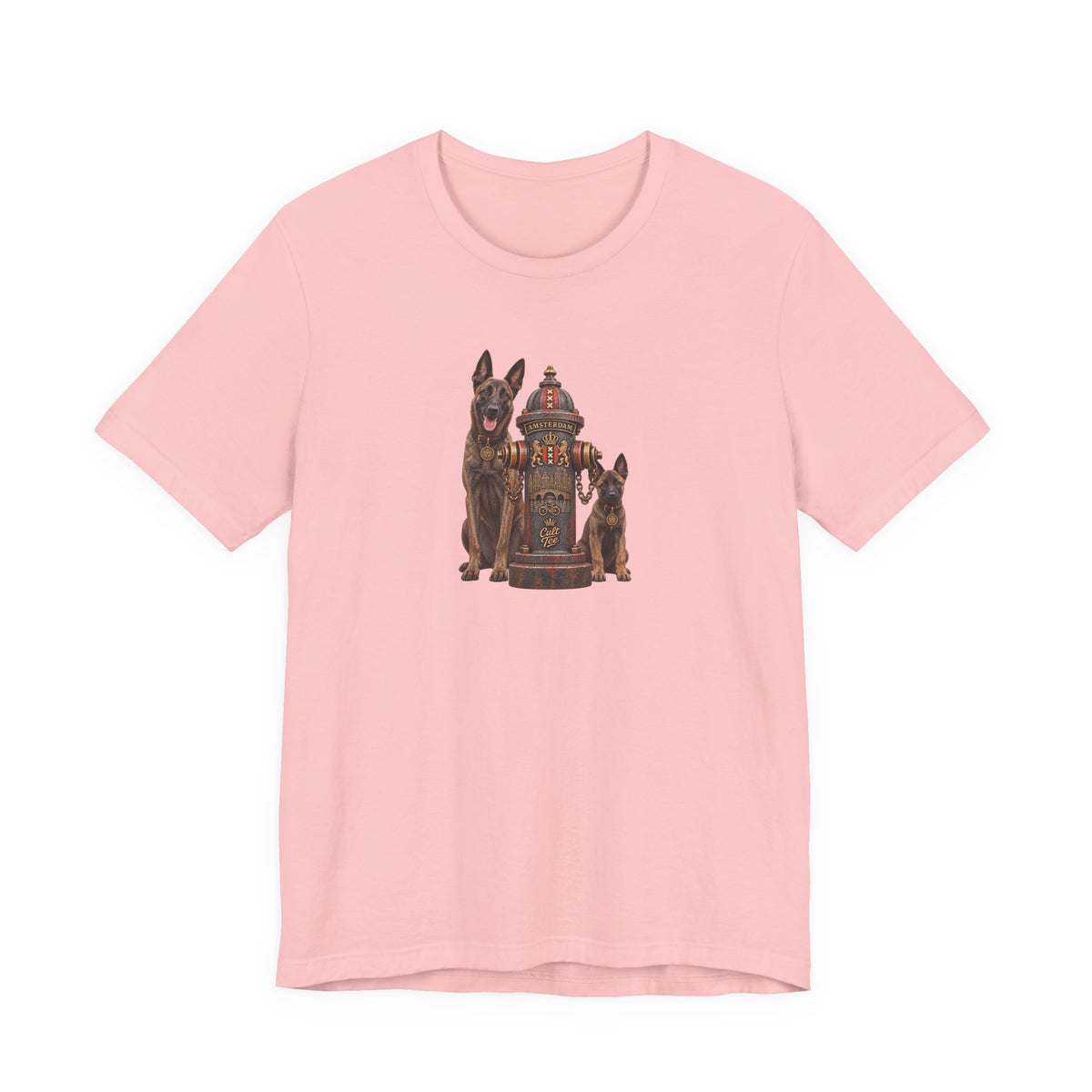 Amsterdam Fire Hydrant - Dutch Shepherd Unisex T-Shirt