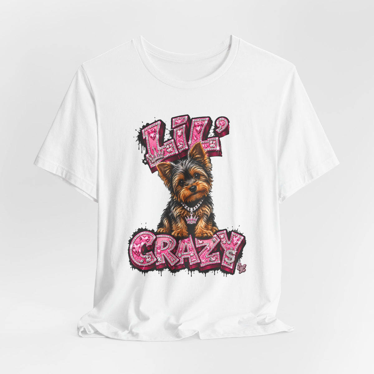 Yorkshire Terrier (Yorkie) Puppy ‘Lil' Crazy’ T-Shirt – Unisex Graphic Tee