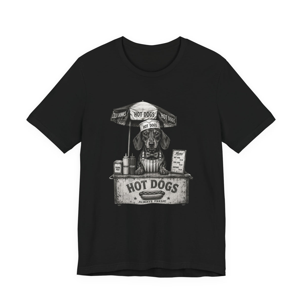 Hot Dog Stand - Dachshund Unisex T-Shirt