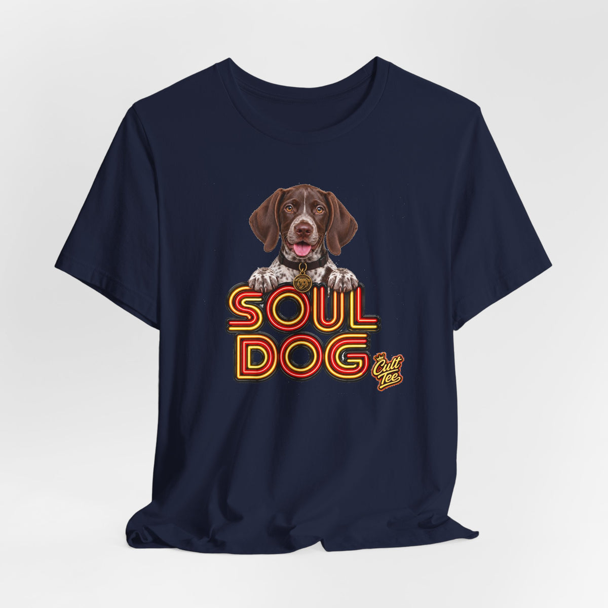 Soul Dog German Shorthaired Pointer Puppy — Unisex Graphic Dog Lover T-Shirt