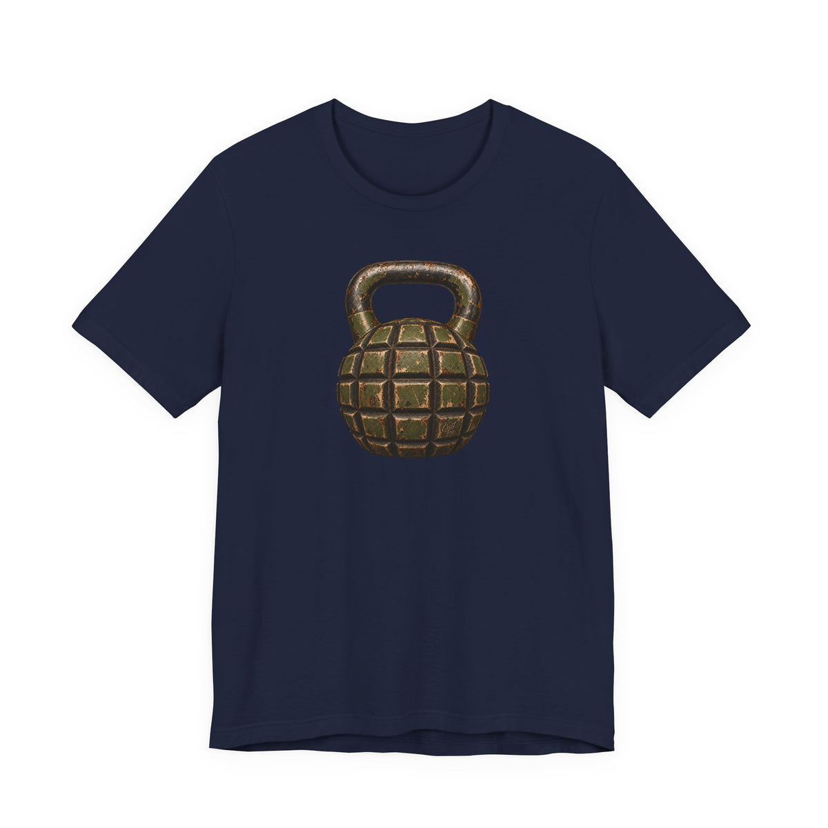 Kettlebell Grenade Graphic T-Shirt – Unisex T-Shirt