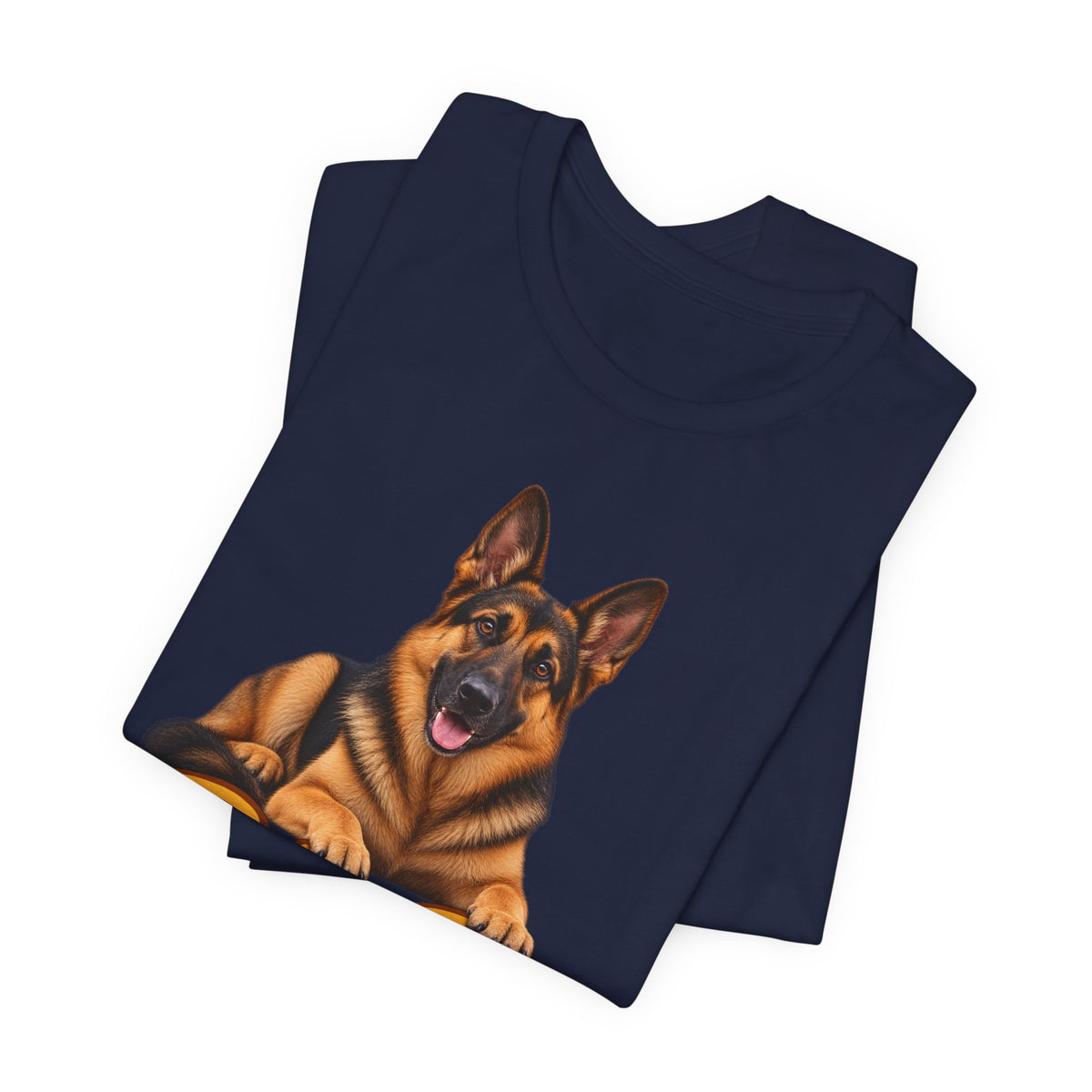 German Shepherd “Ride or Die” T-Shirt — Unisex Loyal Dog Lover Graphic Tee