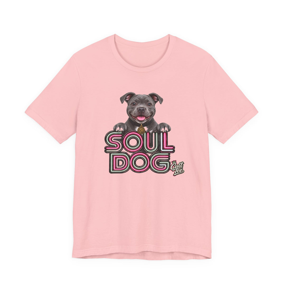 Soul Dog Staffordshire Bull Terrier Puppy - Unisex Graphic T-Shirt