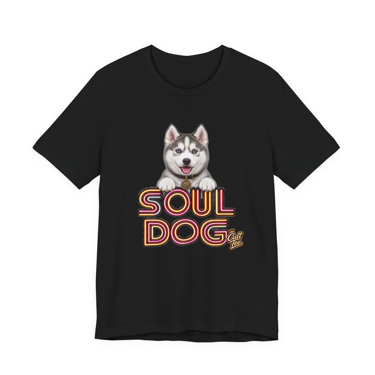 Soul Dog Husky Puppy — Unisex Graphic T-Shirt