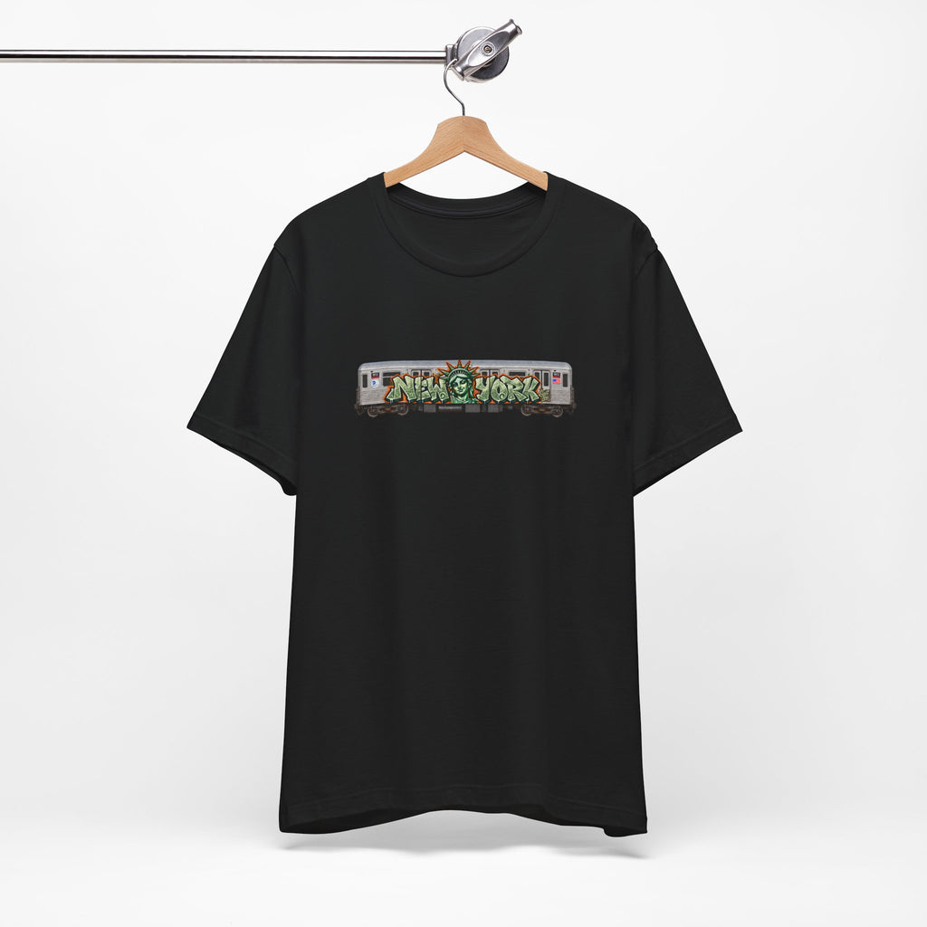 New York Subway Graffiti T‑Shirt — Unisex Urban Street Art Tee