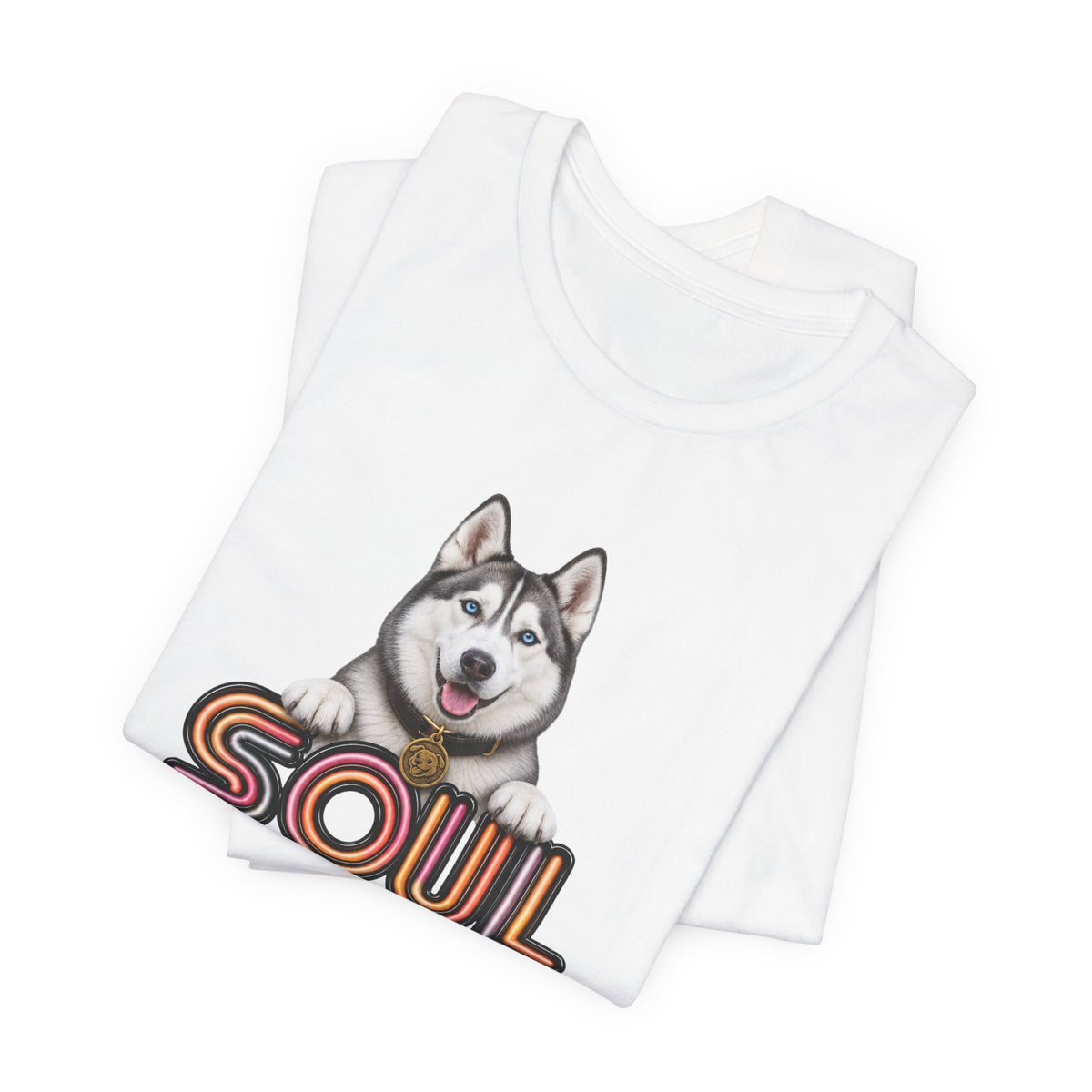 Soul Dog Husky — Unisex Graphic T‑Shirt