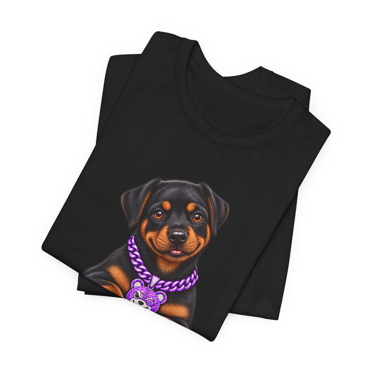 "Trouble" Rottweiler Puppy T-Shirt — Unisex Graphic Tee