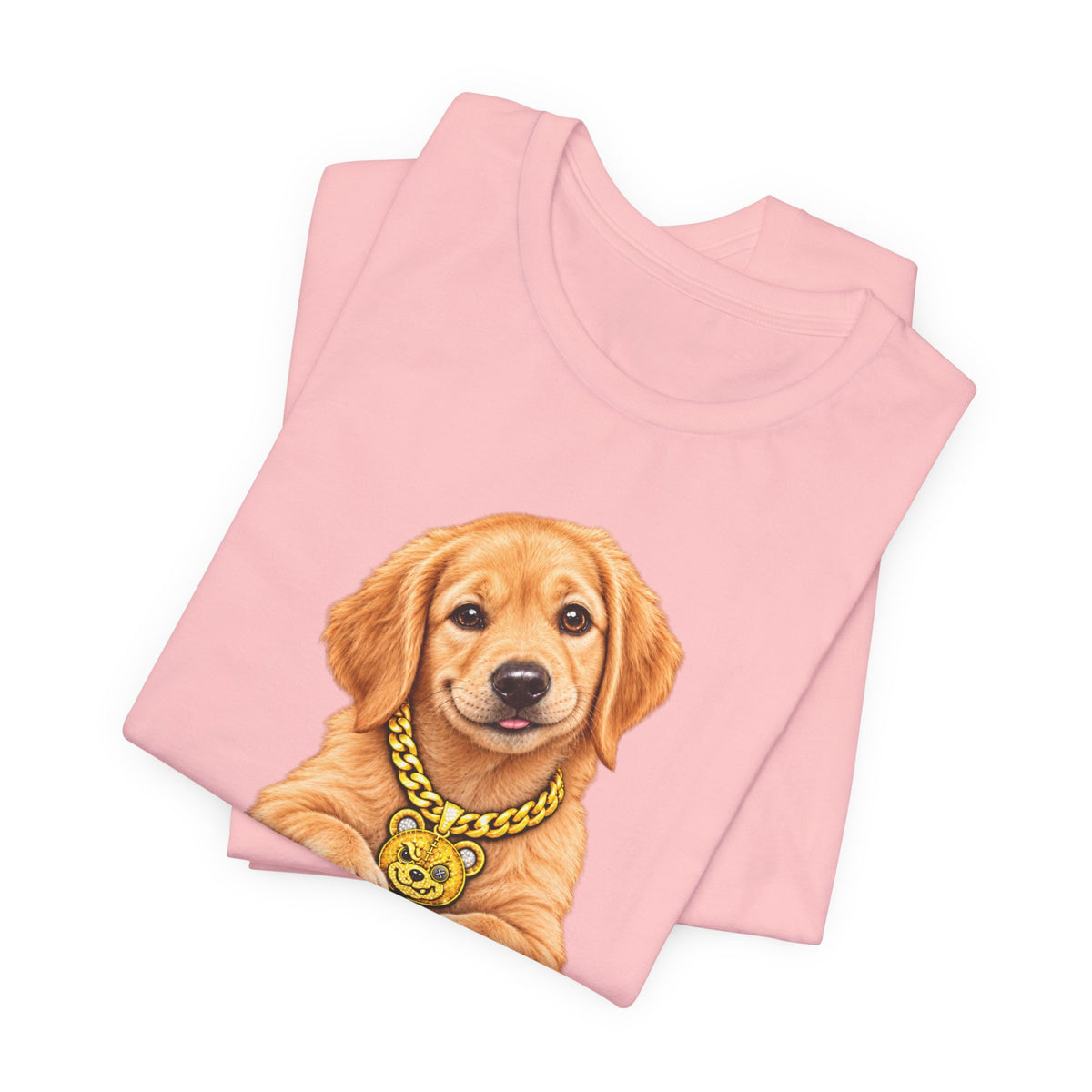 "Trouble Puppy" Golden Retriever Puppy T-Shirt — Unisex Graphic Tee