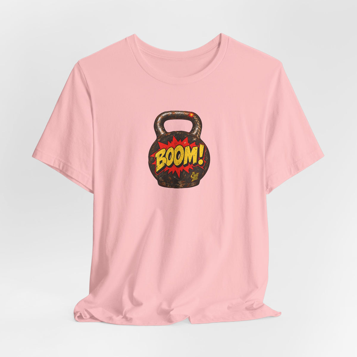 Kettlebell 'BOOM!' - Unisex Graphic T-Shirt
