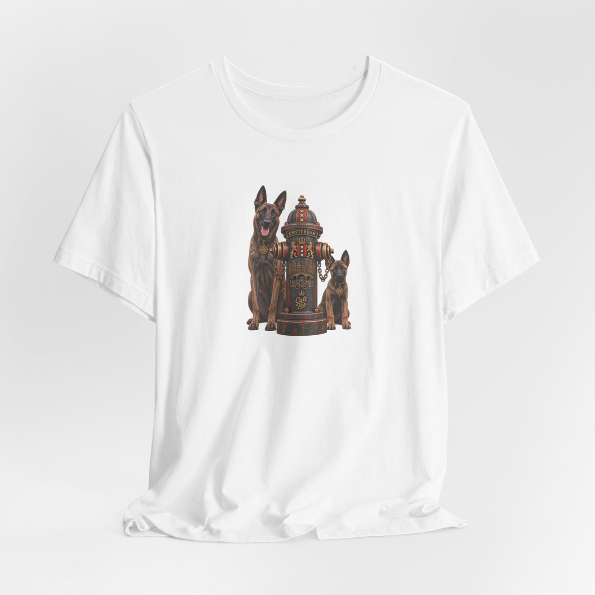 Amsterdam Fire Hydrant - Dutch Shepherd Unisex T-Shirt