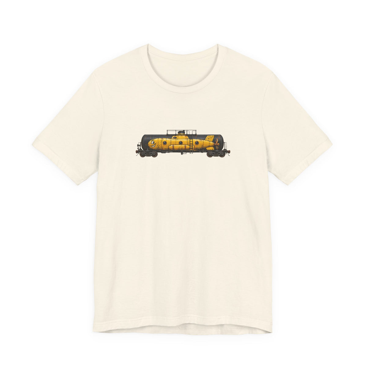 Yellow Submarine Tanker Train Tee — Unisex T-Shirt