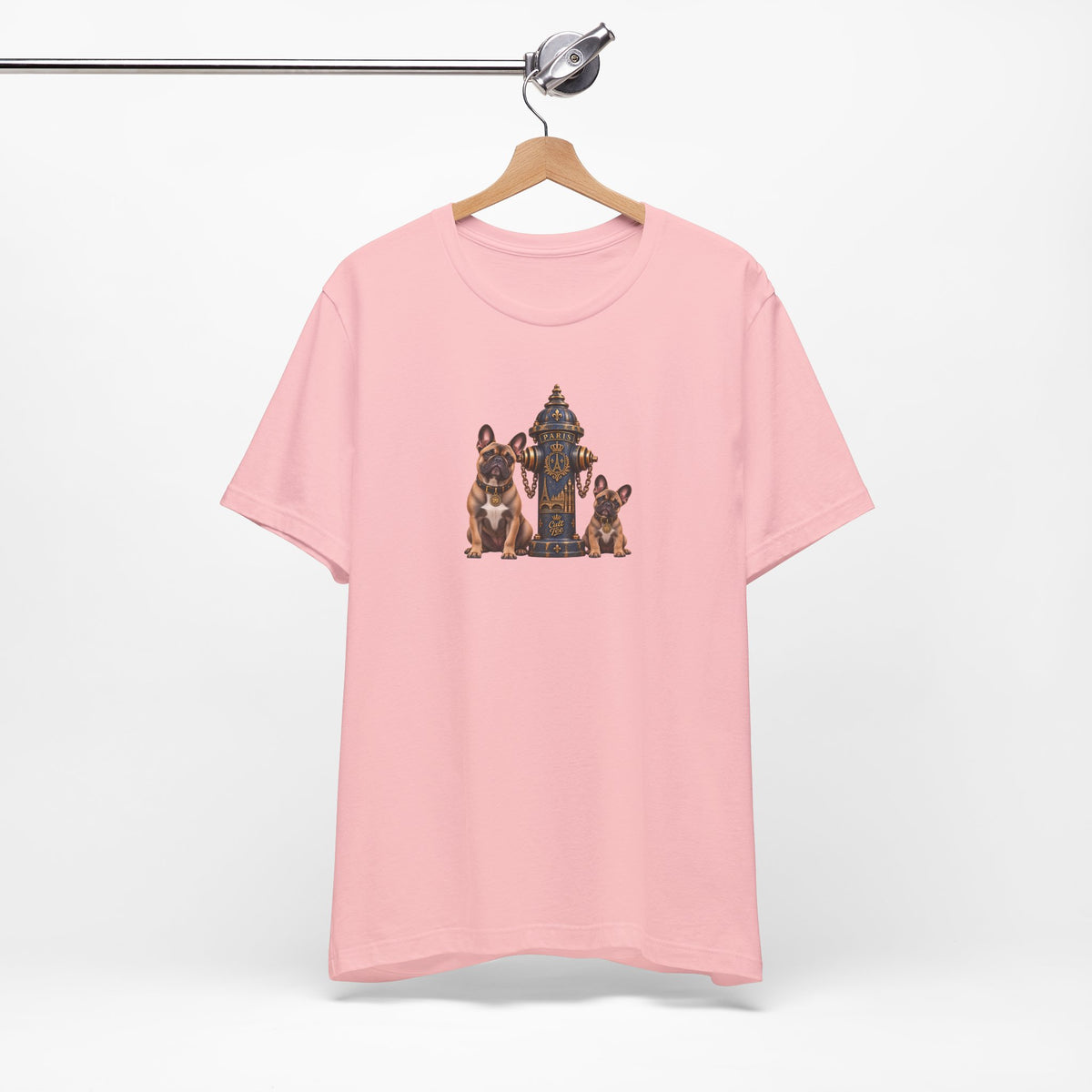 Paris Fire Hydrant —  French Bulldog Unisex T-Shirt