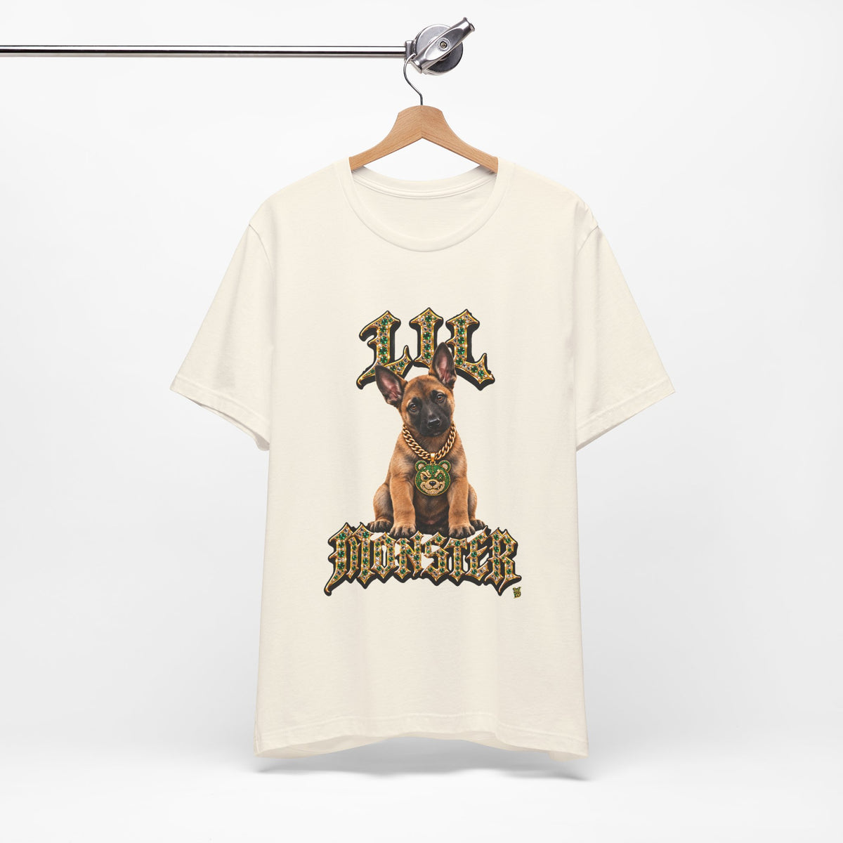 Malinois Puppy 'Lil Monster' T-Shirt — Unisex Graphic T-Shirt
