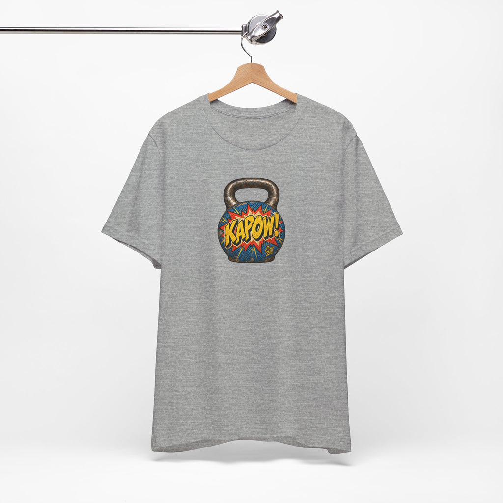 Kettlebell 'KAPOW!' T‑Shirt - Unisex Graphic Tee