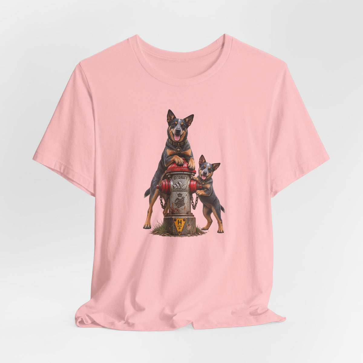 Sydney Fire Hydrant — Australian Cattle Dog Unisex Graphic T-Shirt