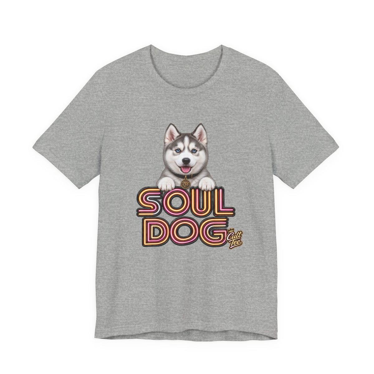 Soul Dog Husky Puppy — Unisex Graphic T-Shirt