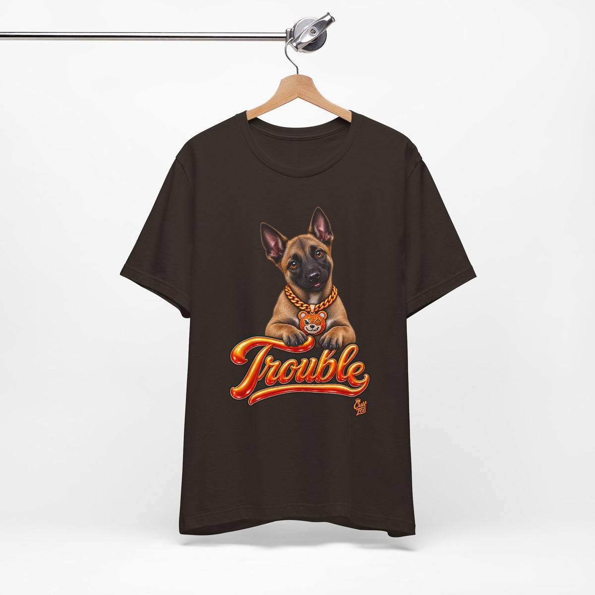 "Trouble" Belgian Malinois Tee - Unisex Graphic T-Shirt