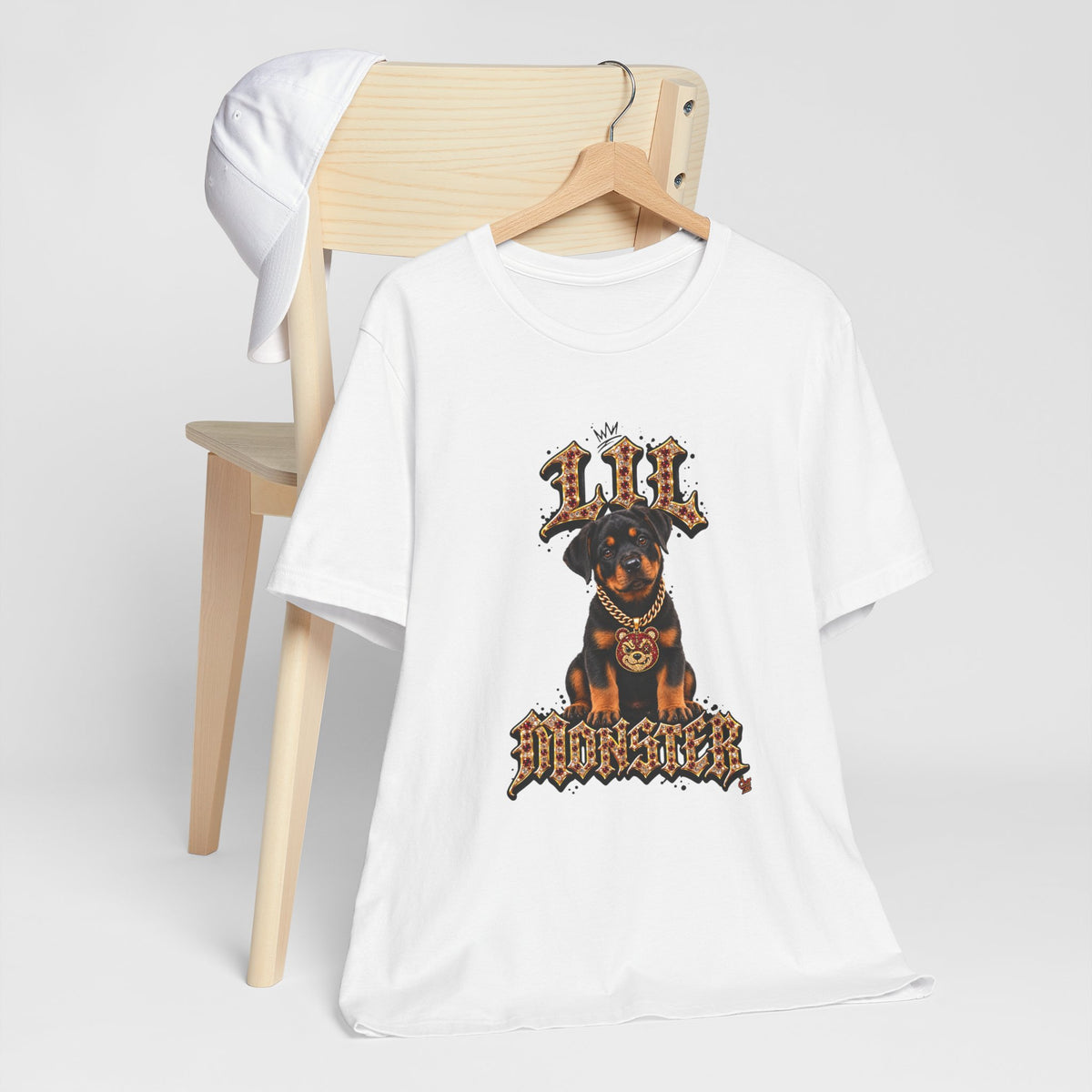 Rottweiler Puppy ‘Lil Monster’  Tee — Unisex Graphic T-Shirt