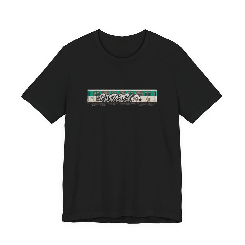 Paris Metro Train T-Shirt – Unisex Graffiti Art Tee