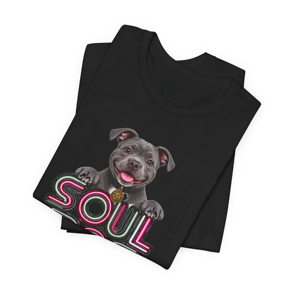 Soul Dog Staffordshire Bull Terrier Puppy - Unisex Graphic T-Shirt
