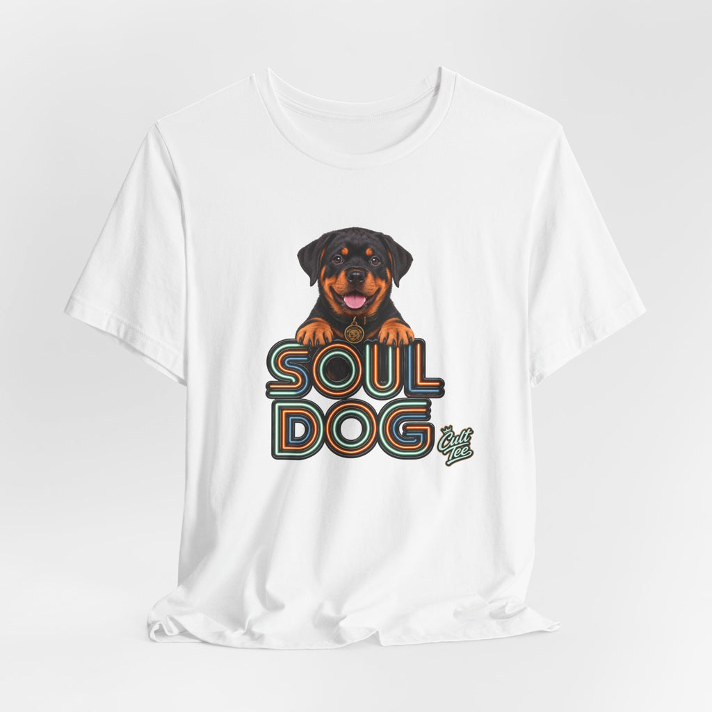 Soul Dog Rottweiler Puppy T-Shirt — Unisex Graphic Tee