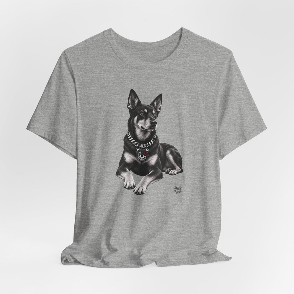 Monochrom Kelpie T-Shirt — Unisex Graphic Dog Lover T-Shirt