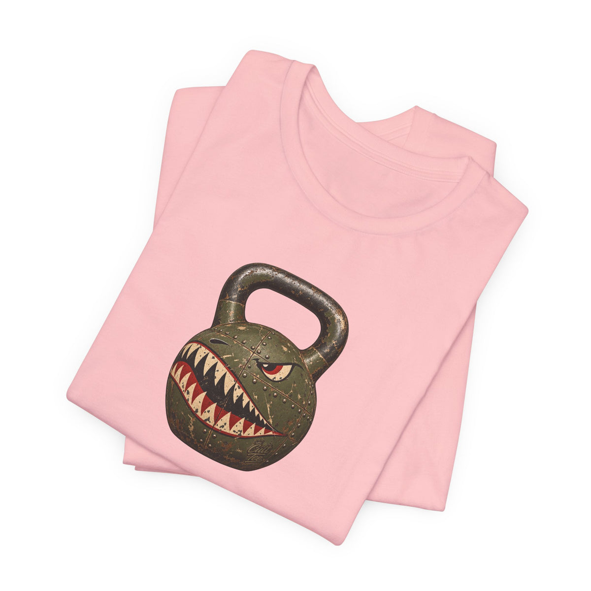 Kettlebell Shark Face Graphic — Unisex T-Shirt