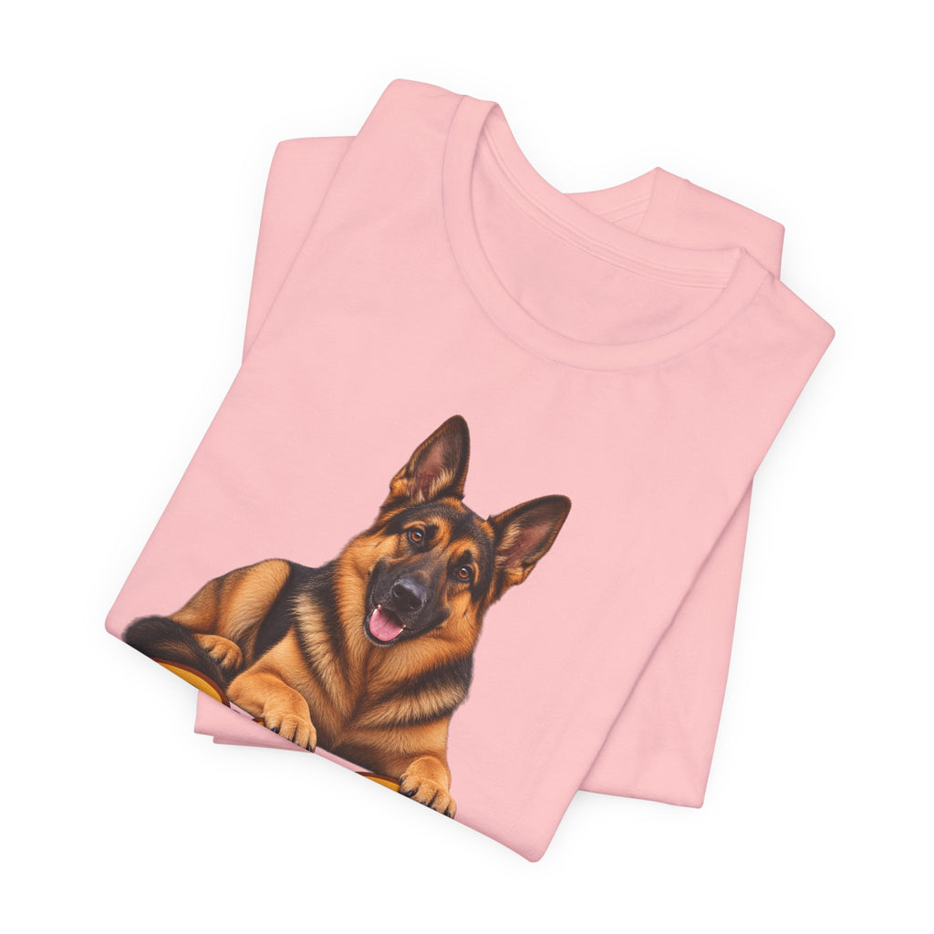 German Shepherd “Ride or Die” T-Shirt — Unisex Loyal Dog Lover Graphic Tee