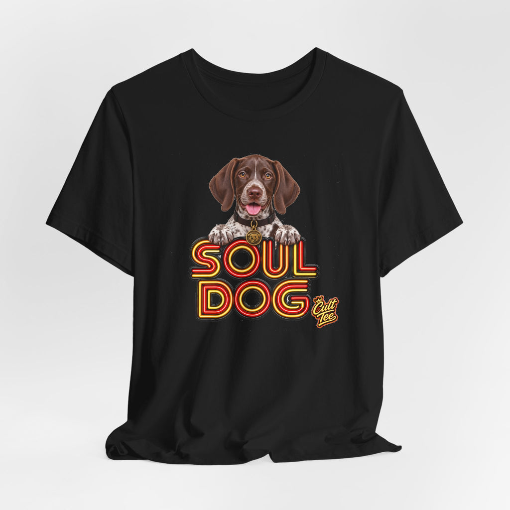 Soul Dog German Shorthaired Pointer Puppy — Unisex Graphic Dog Lover T-Shirt