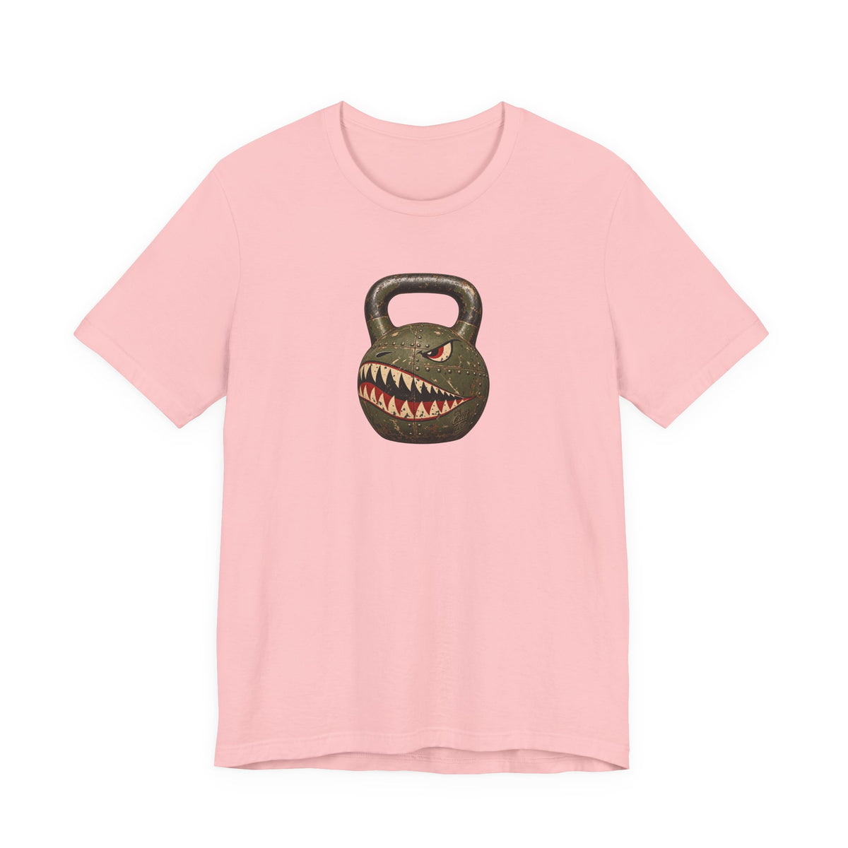 Kettlebell Shark Face Graphic — Unisex T-Shirt