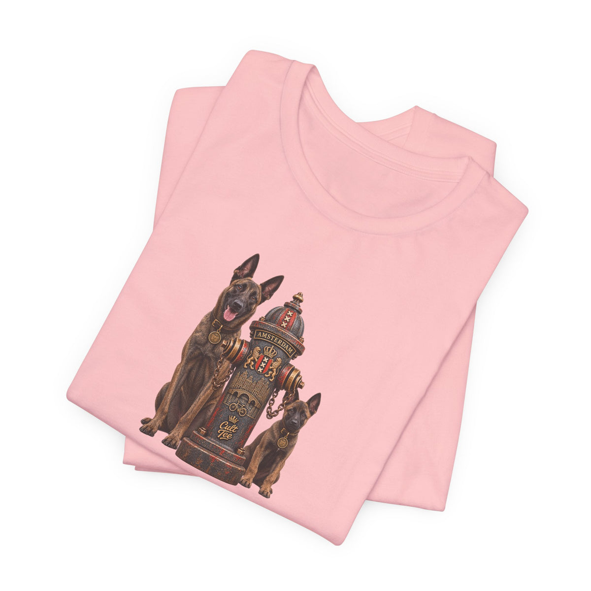 Amsterdam Fire Hydrant - Dutch Shepherd Unisex T-Shirt
