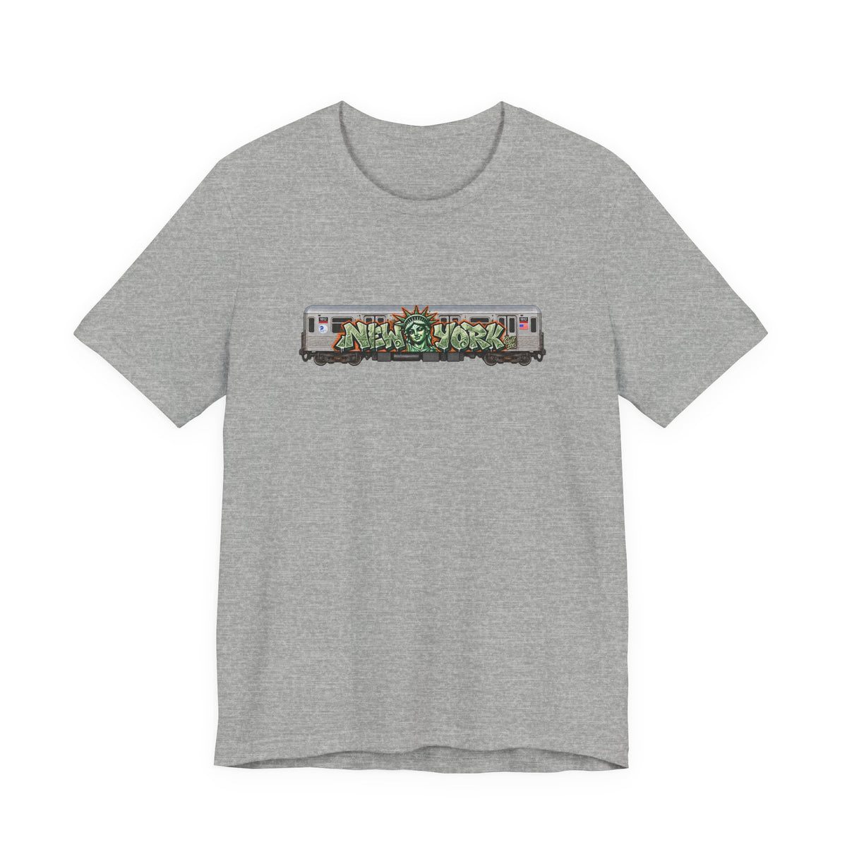 New York Subway Graffiti T‑Shirt — Unisex Urban Street Art Tee