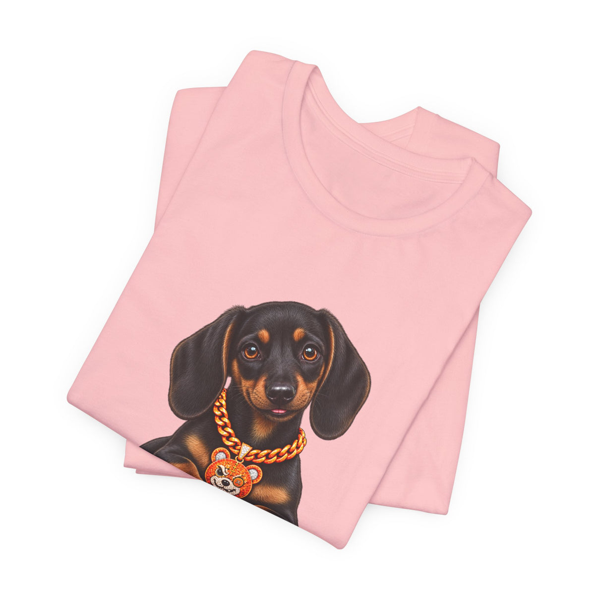 "Trouble" Dachshund Puppy Tee — Unisex Graphic T‑Shirt