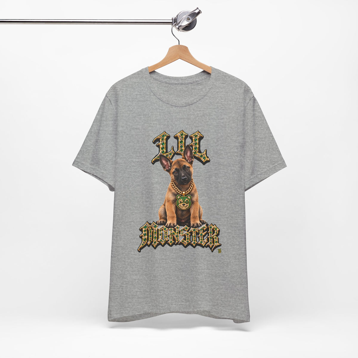 Malinois Puppy 'Lil Monster' T-Shirt — Unisex Graphic T-Shirt