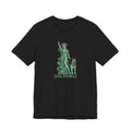 Statue of Liberty with German Shepherd Graphic — Unisex Dog People T-Shirt