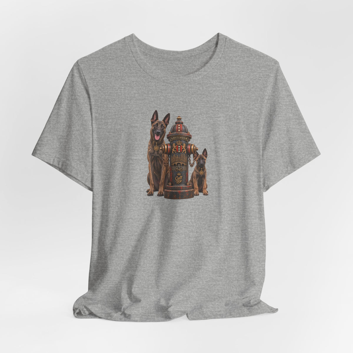 Amsterdam Fire Hydrant - Dutch Shepherd Unisex T-Shirt
