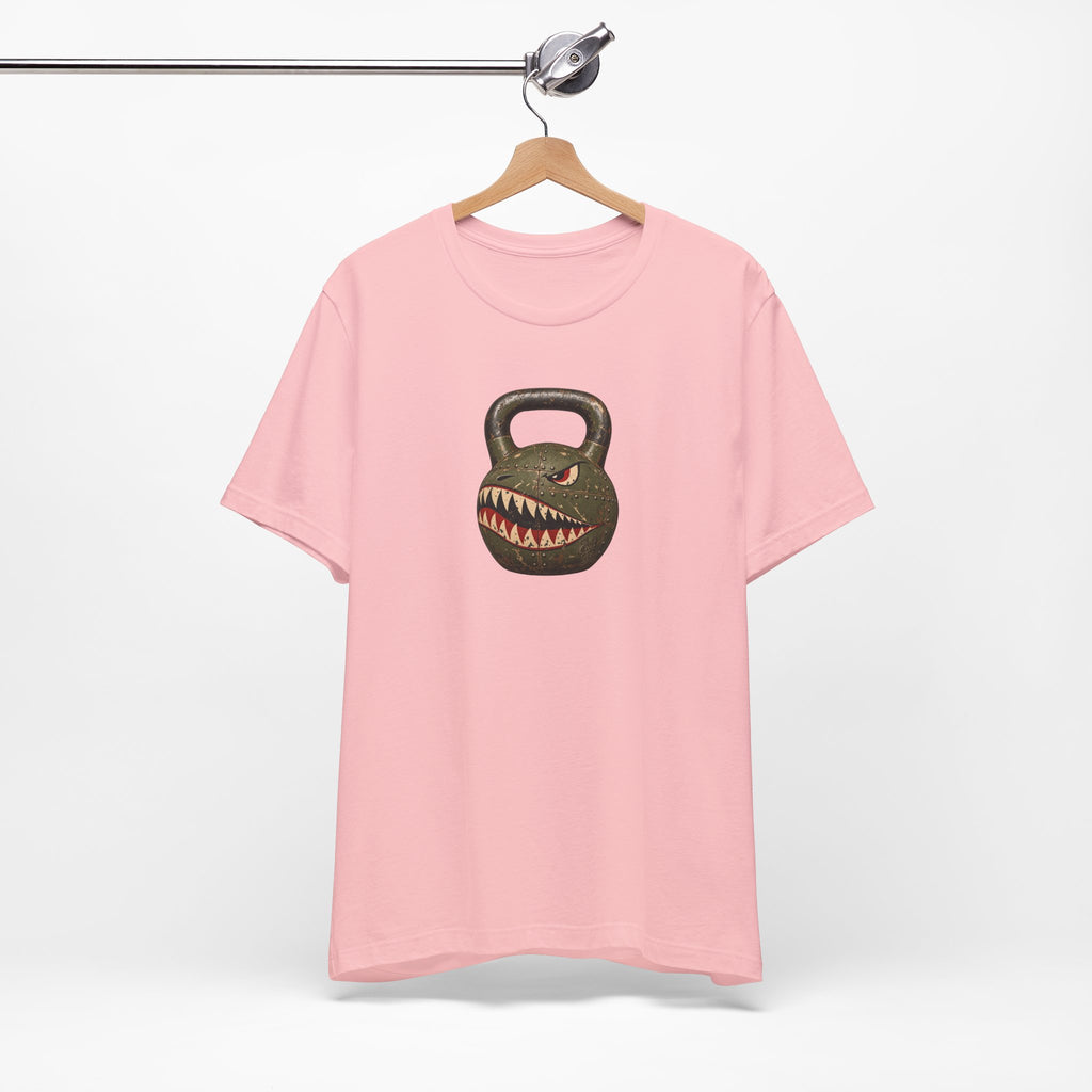 Kettlebell Shark Face Graphic — Unisex T-Shirt