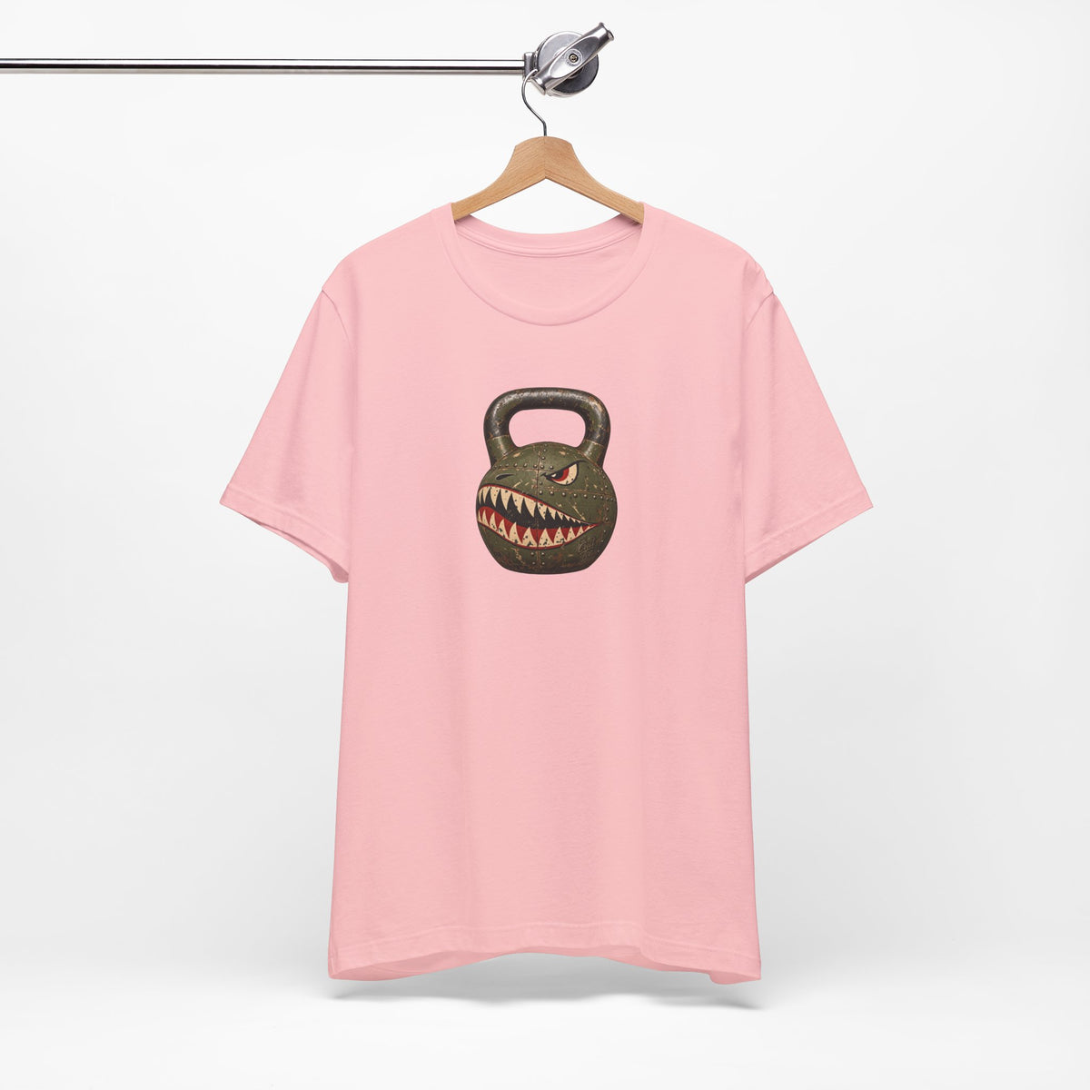 Kettlebell Shark Face Graphic — Unisex T-Shirt