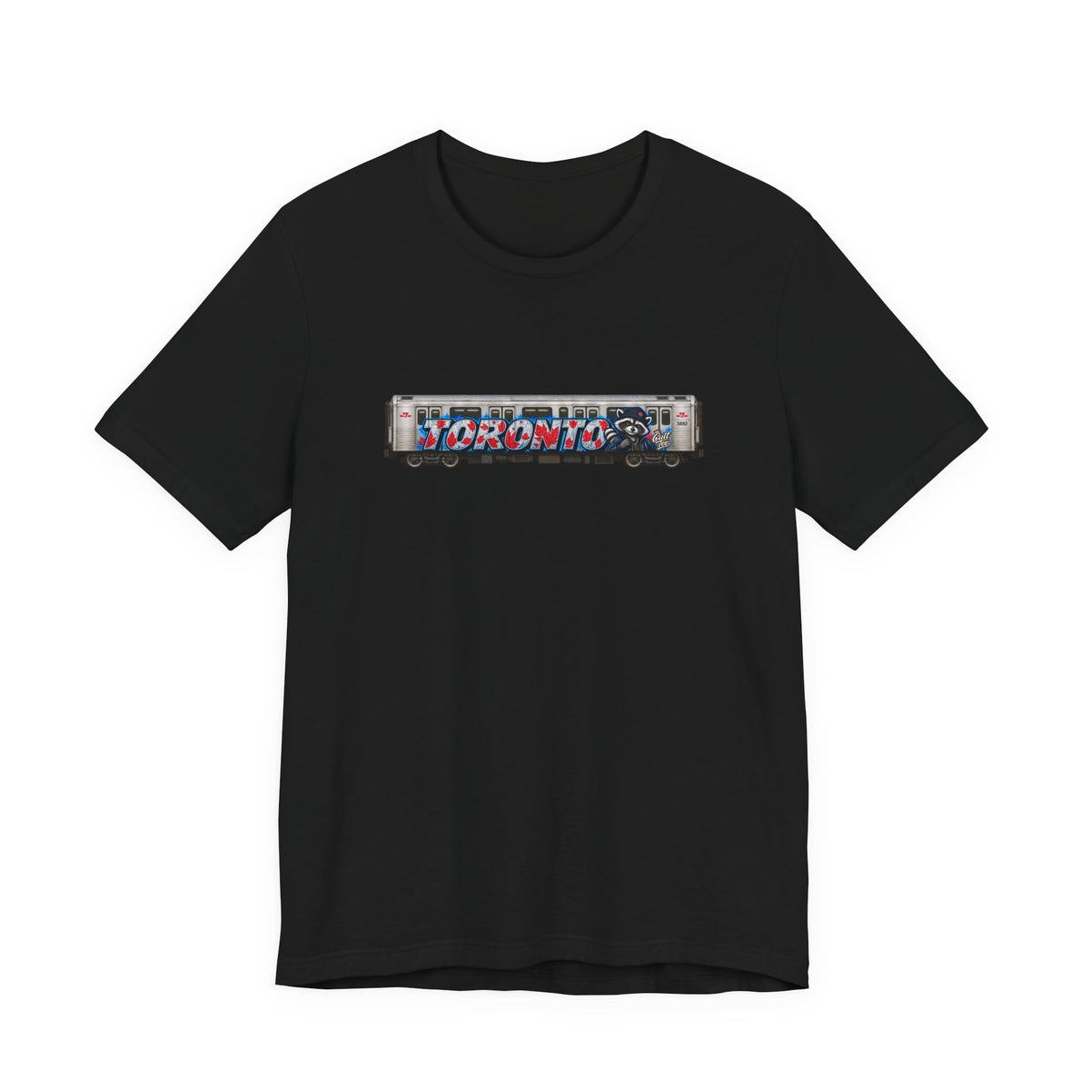 Toronto Train Graphic T-shirt - Unisex Jersey Short Sleeve Tee