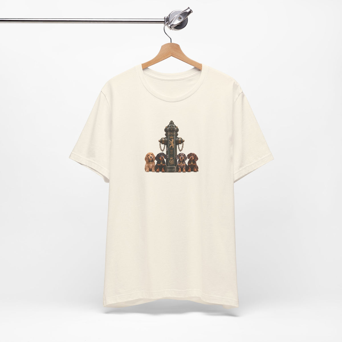 Berlin Fire Hydrant - Dachshund Unisex Softstyle T-Shirt