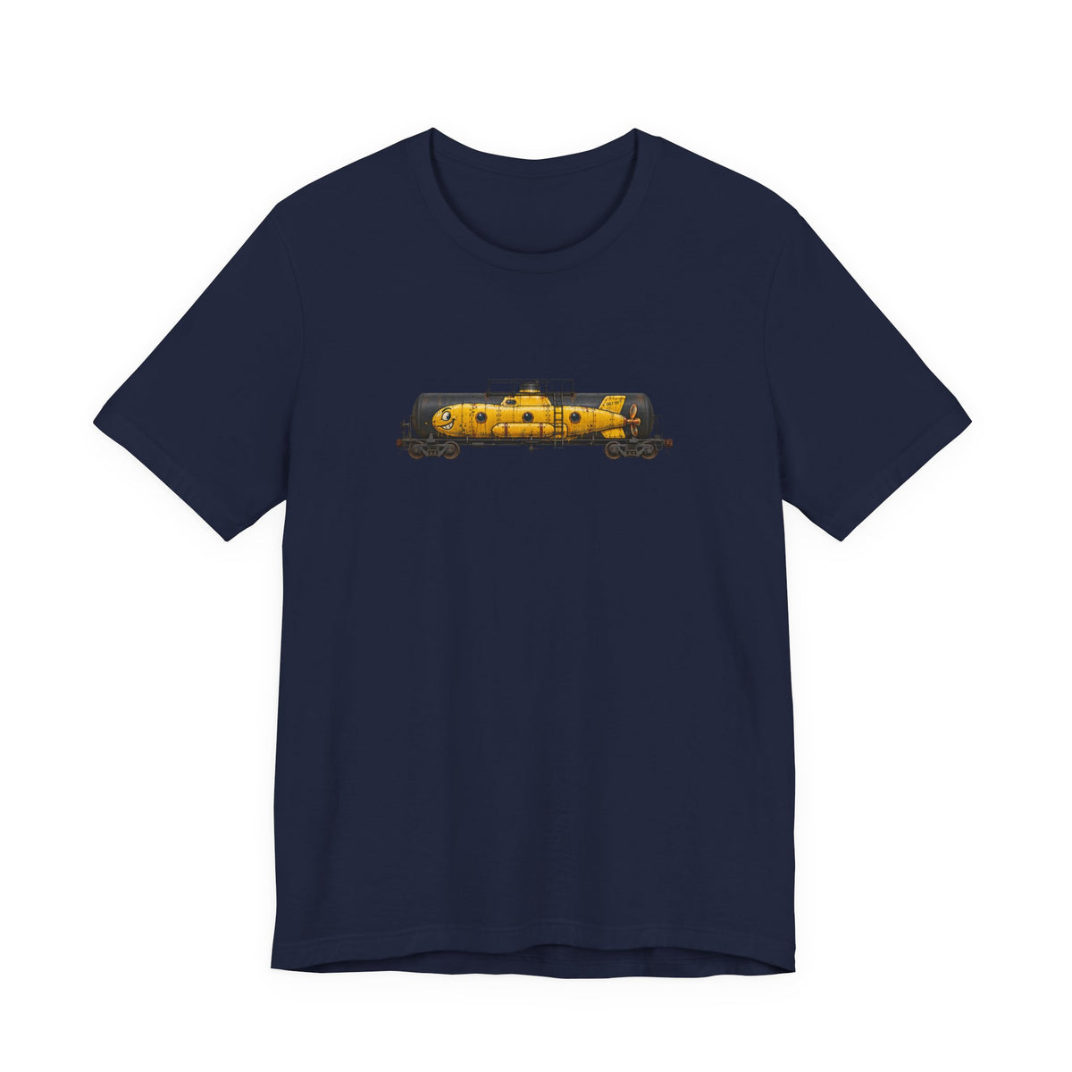 Yellow Submarine Tanker Train Tee — Unisex T-Shirt