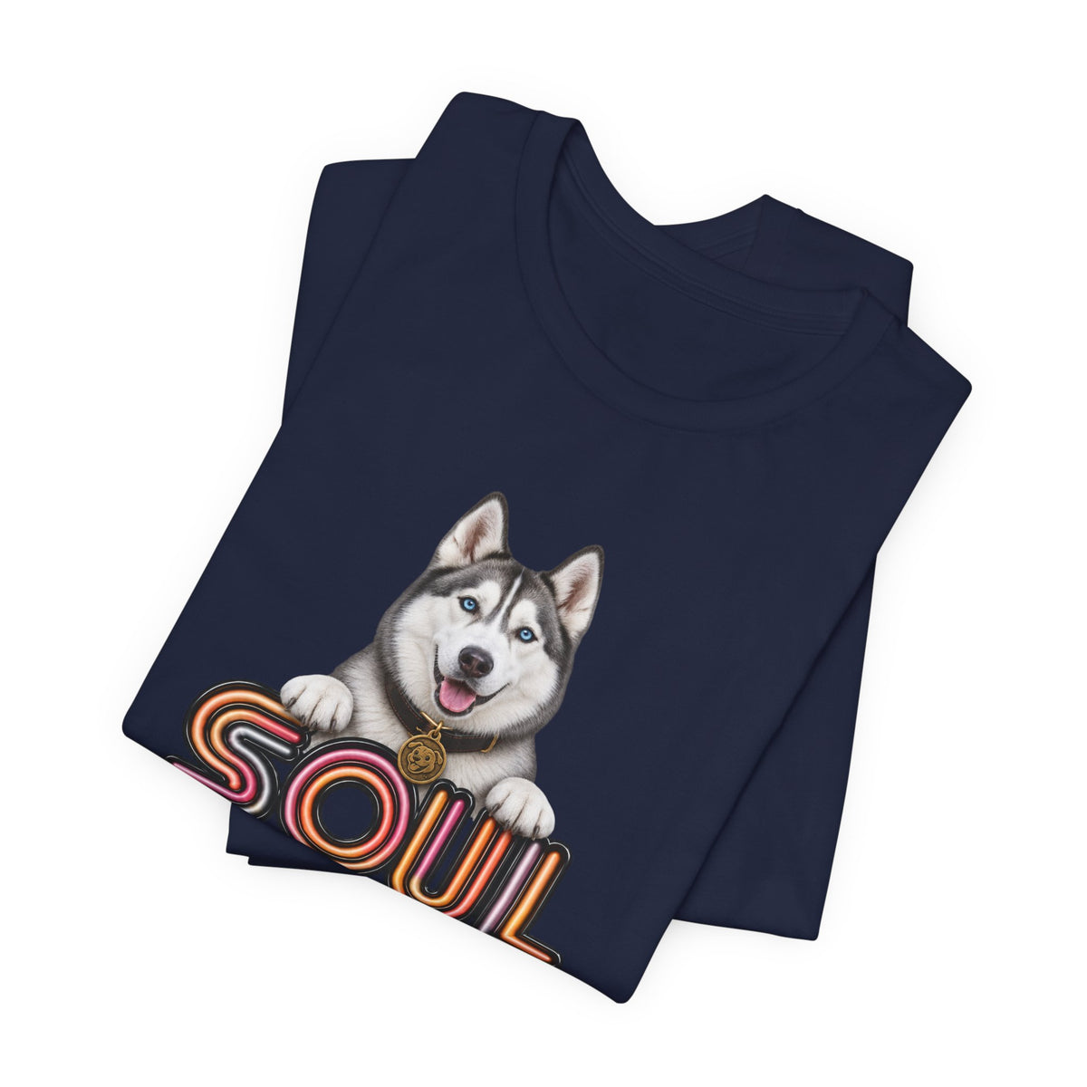 Soul Dog Husky — Unisex Graphic T‑Shirt