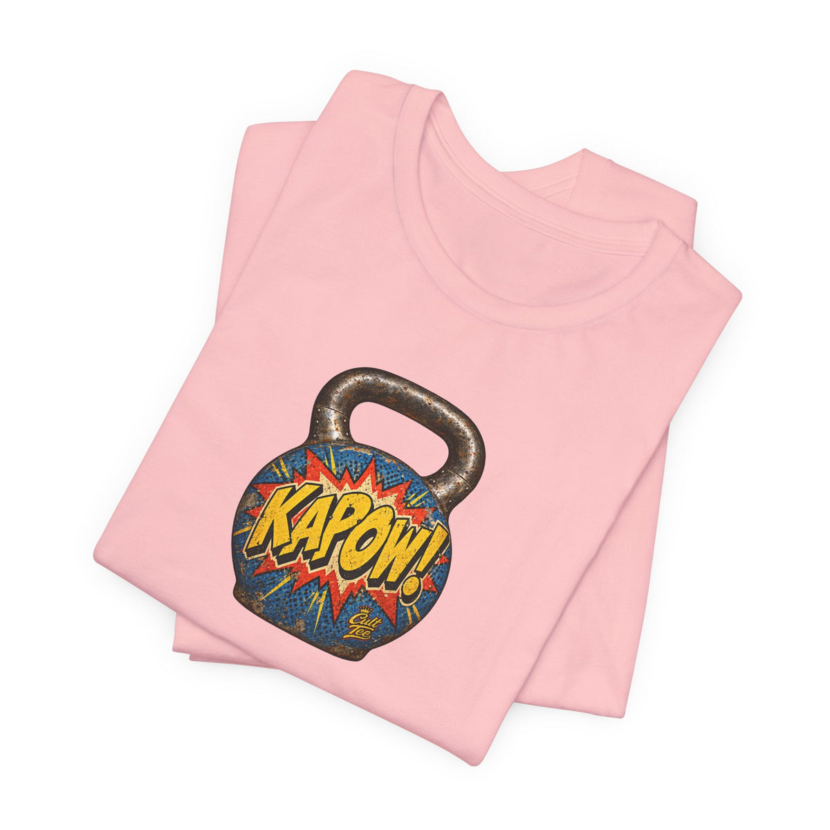 Kettlebell 'KAPOW!' T‑Shirt - Unisex Graphic Tee